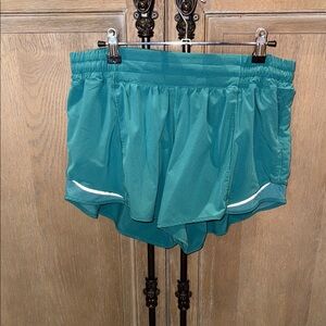 lululemon athletica Teal Athletic Shorts